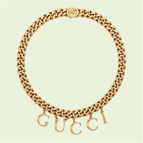 gucci necklace price|real Gucci necklace.